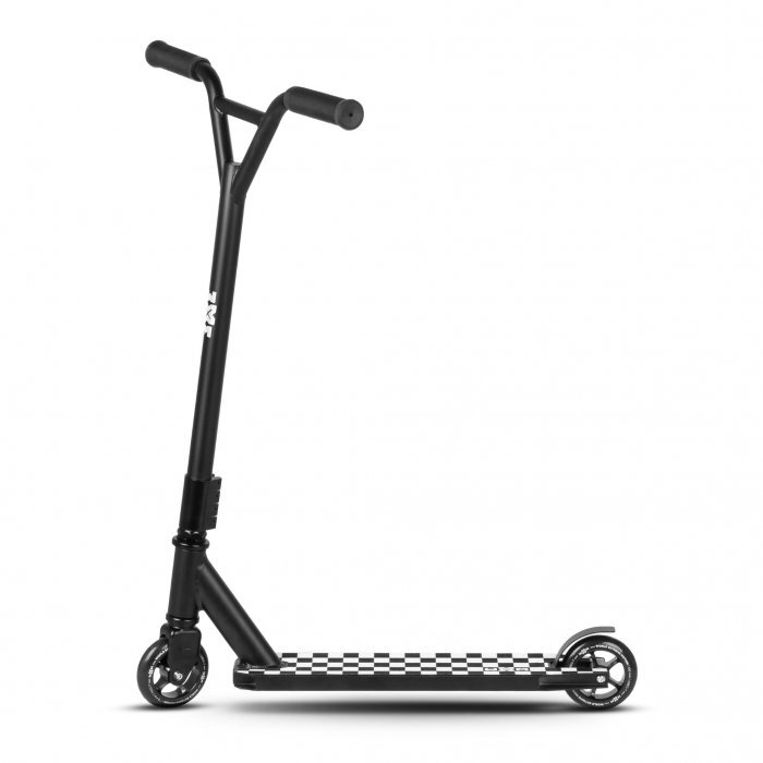 WXM Trotineta pentru cascadorii WRS-AY1 black white din aluminiu greutate suportata 100 kg varsta 6 ani+