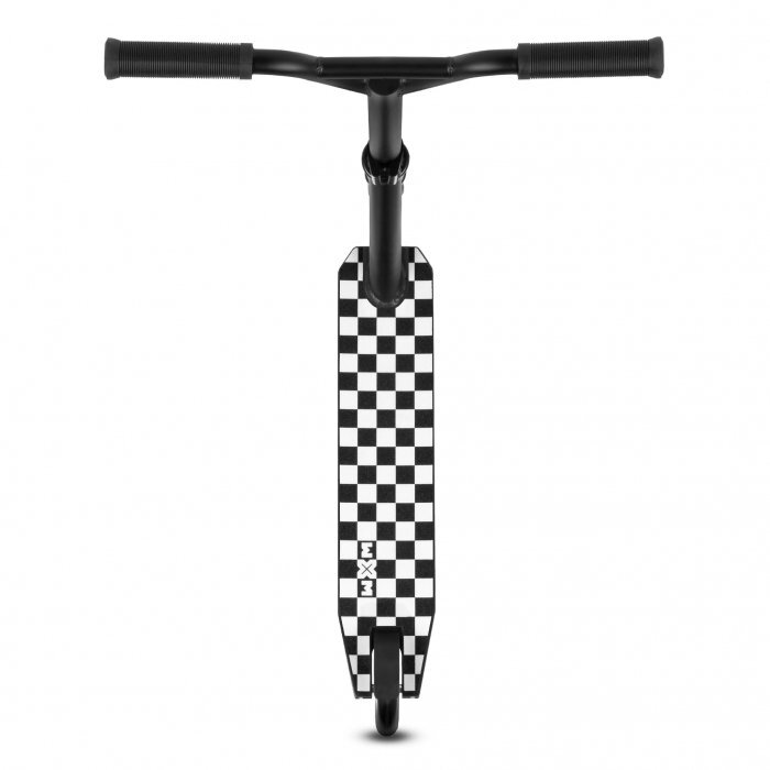 WXM Trotineta pentru cascadorii WRS-AY1 black white din aluminiu greutate suportata 100 kg varsta 6 ani+
