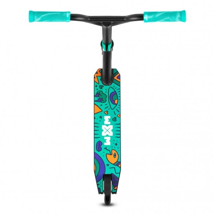 WXM Trotineta pentru cascadorii WRS-CY1 Turquoise din aluminiu greutate suportata 100 kg varsta 6 ani+