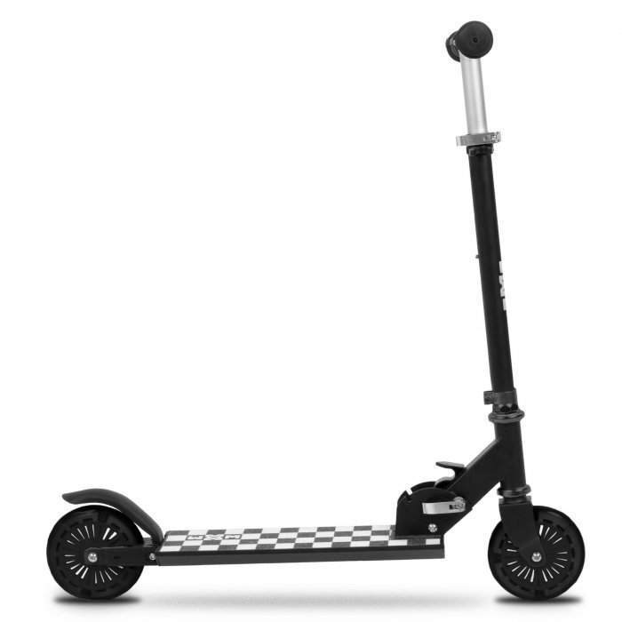 WXM Trotineta Skipo black-white pliabila din aluminiu ghidon reglabil roti Led greutate admisa 50 kg