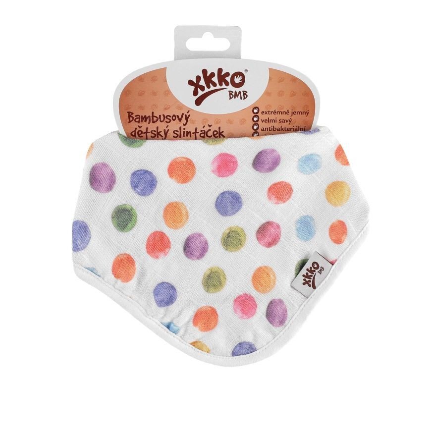 XKKO Esarfa din bambus Polka Dots