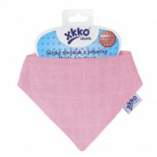 XKKO Esarfa din bumbac organic Light Pink