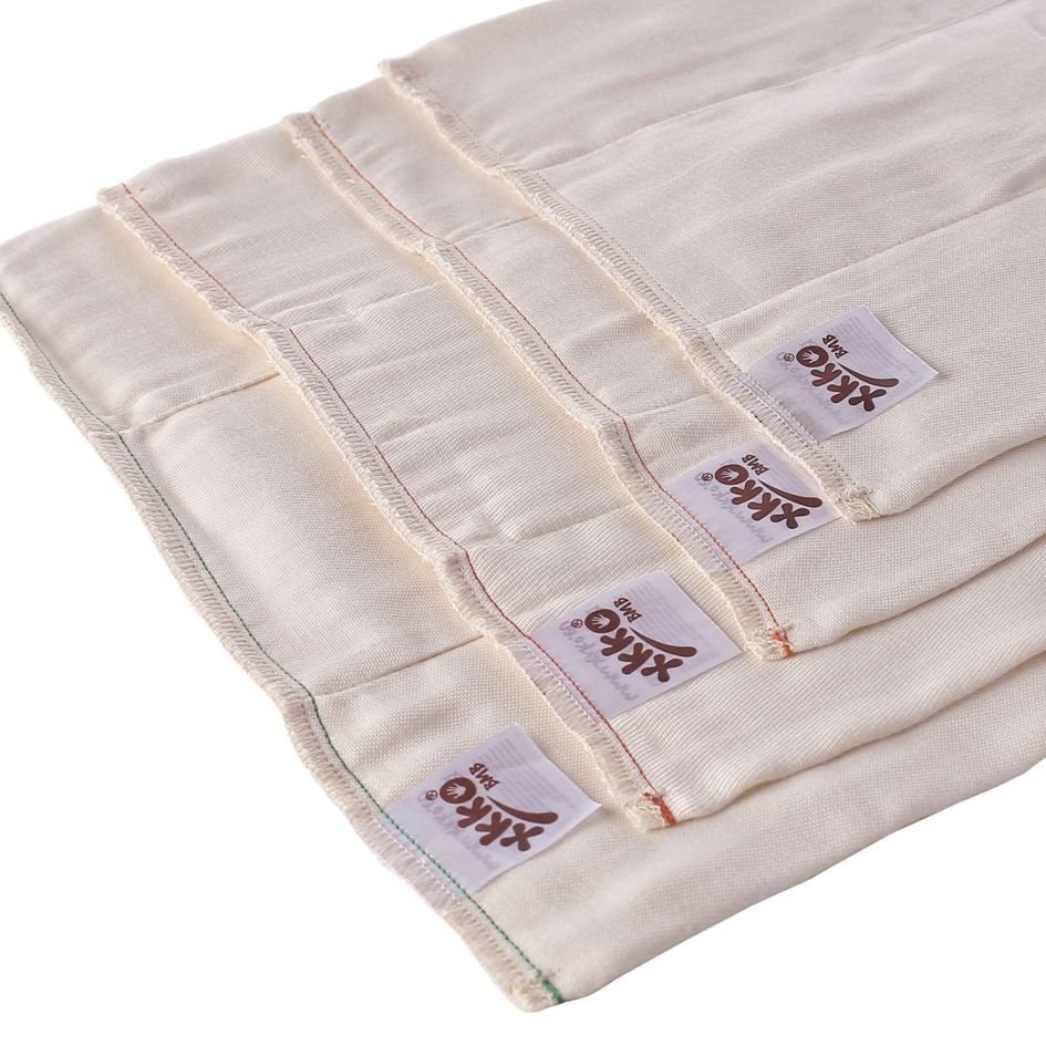 XKKO Insert prefold refolosibil bambus 2-6 kg set 6 buc