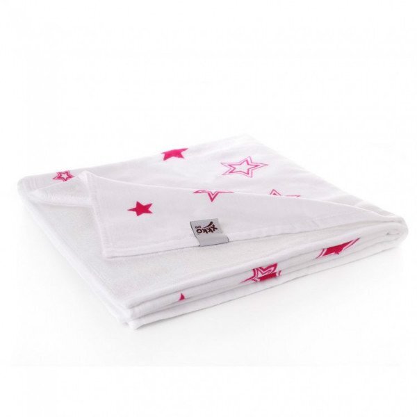 XKKO Paturica din bambus 70x130cm Magenta Stars