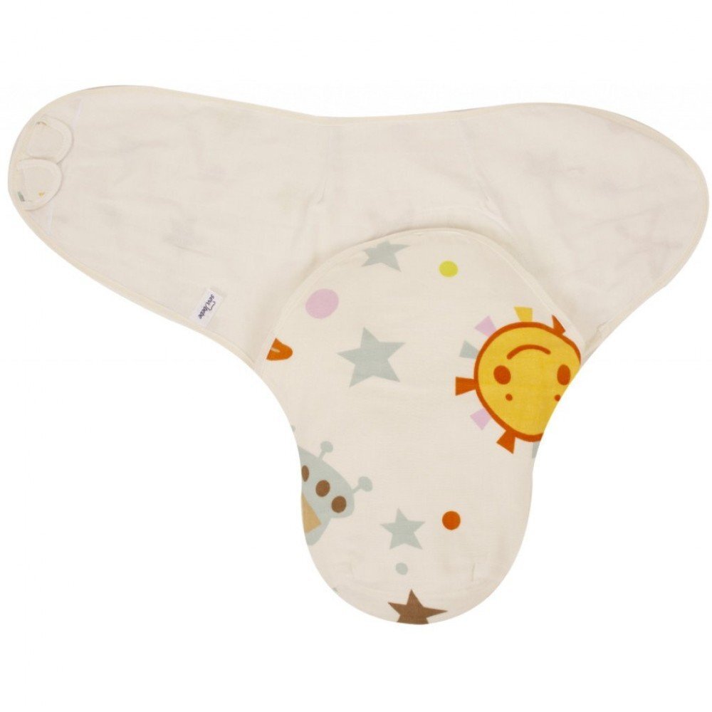 XKKO Paturica infasat bumbac organic Space Sevibebe