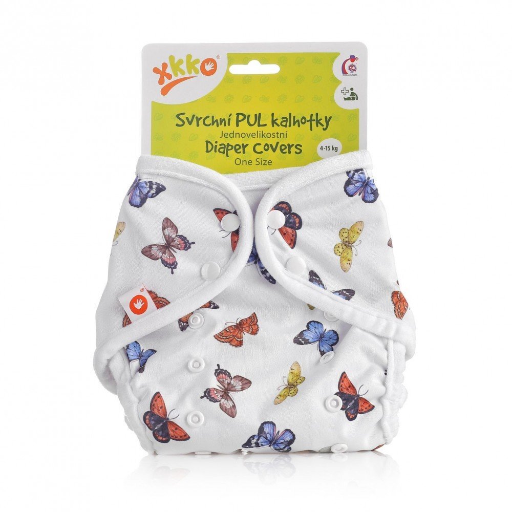 XKKO Protectie impermeabila scutece textile 4-15 kg Butterflies