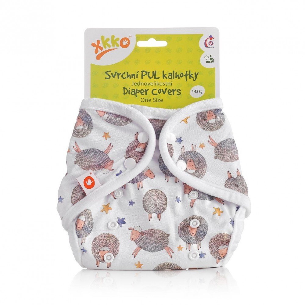 XKKO Protectie impermeabila scutece textile 4-15 kg Dreamy Sheep