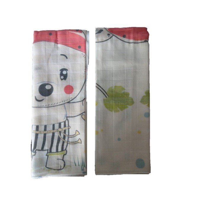 XKKO Set 2 museline din bumbac 70x55 cm Pirate Sevi