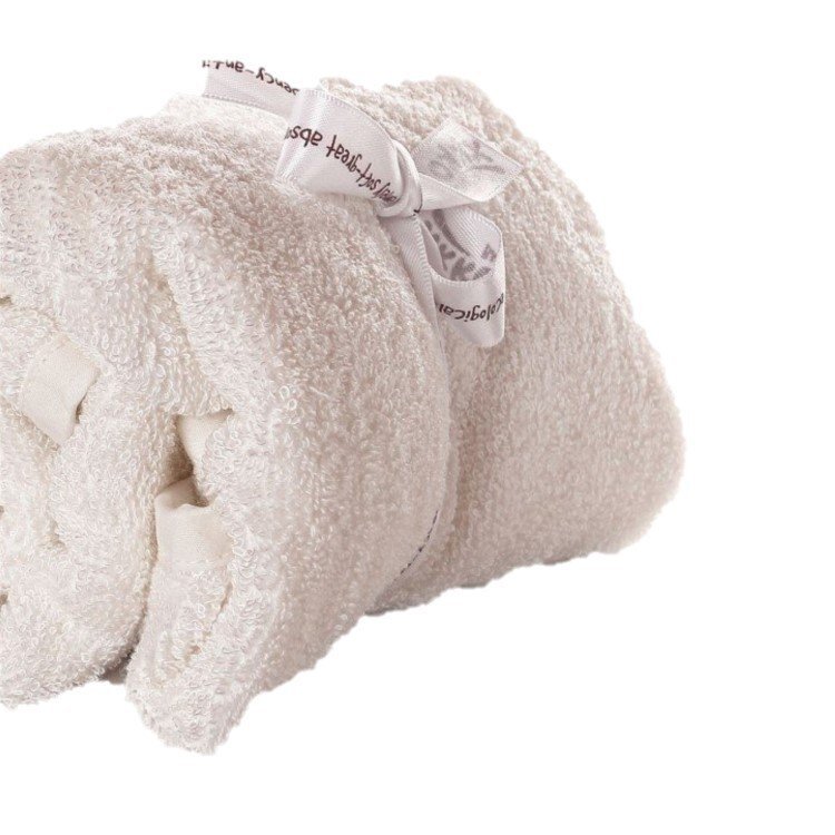 XKKO Set 2 prosoape bambus 60x60cm Alb