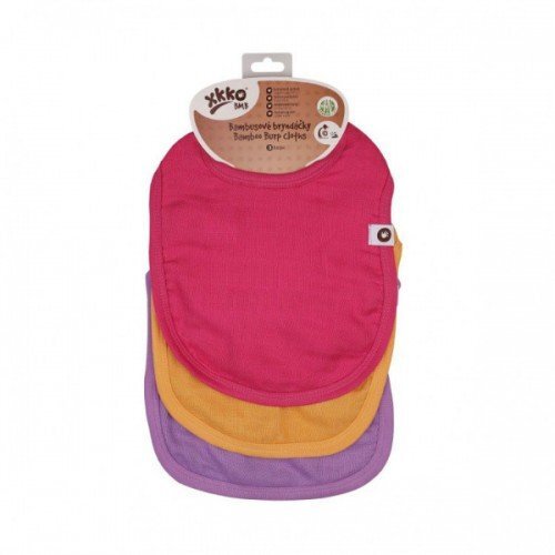XKKO Set 3 bavete din bambus Red Sky Mix
