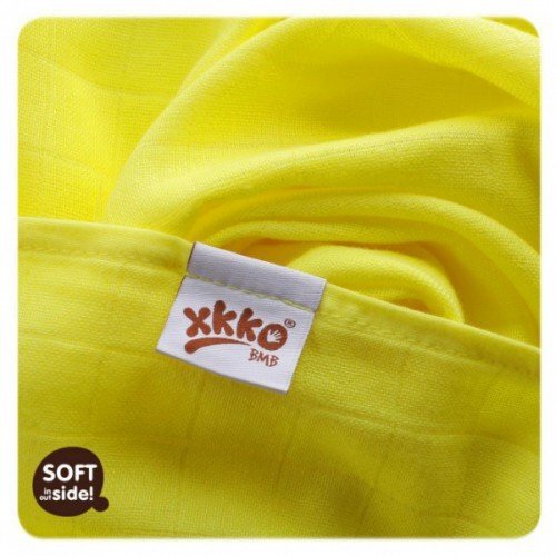 XKKO Set 3 museline din bambus 70x70cm Colours Mix