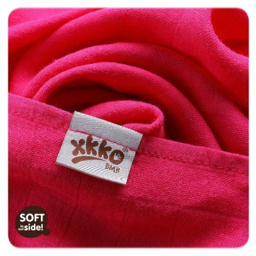 XKKO Set 3 museline din bambus 70x70cm Red Sky Mix