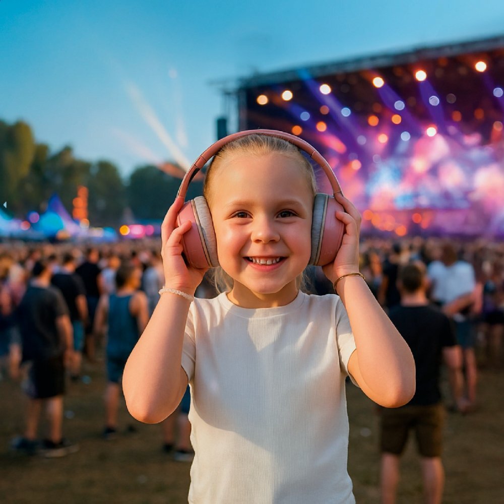 Zazu Kids Casti antifonice pentru copii Earmuffs Roz