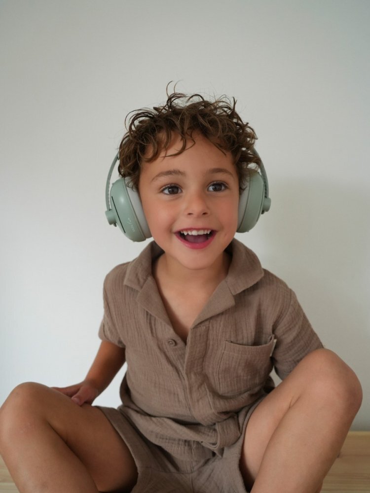 Zazu Kids Casti antifonice pentru copii Earmuffs Sage