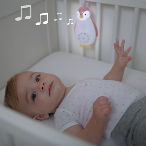Zazu Kids Jucarie muzicala si lampa de veghe Zoe gri