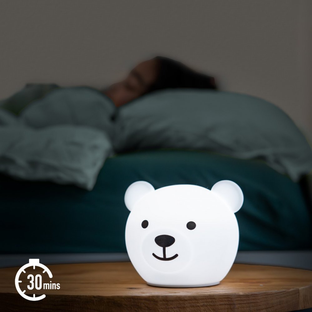 Zazu Kids Lampa de veghe Bor the Bear Multicolor