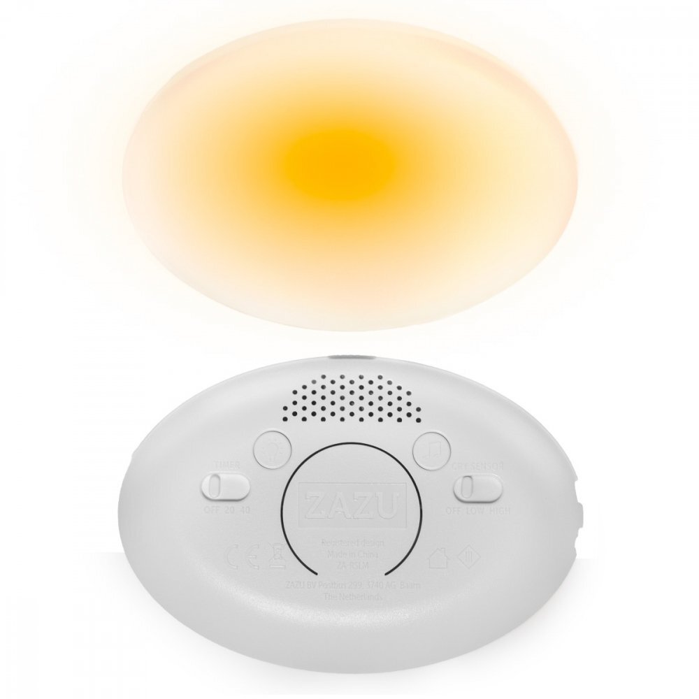 Zazu Kids Lampa de veghe Iepuras Maro cu dispozitiv multifunctional de lumina si sunet