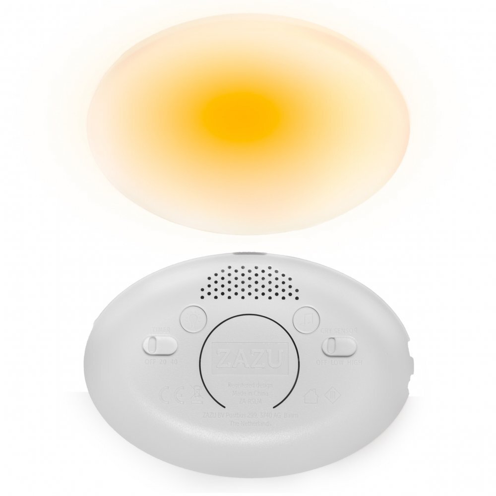 Zazu Kids Lampa de veghe Iepuras Verde cu dispozitiv multifunctional de lumina si sunet