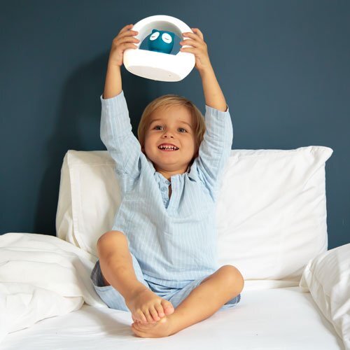 Zazu Kids Lampa de veghe Lou gri