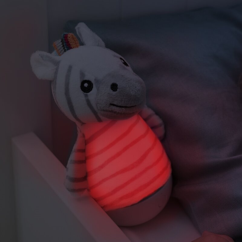 Zazu Kids Lampa de veghe multicolora Hopa Mitica Zebra Zack