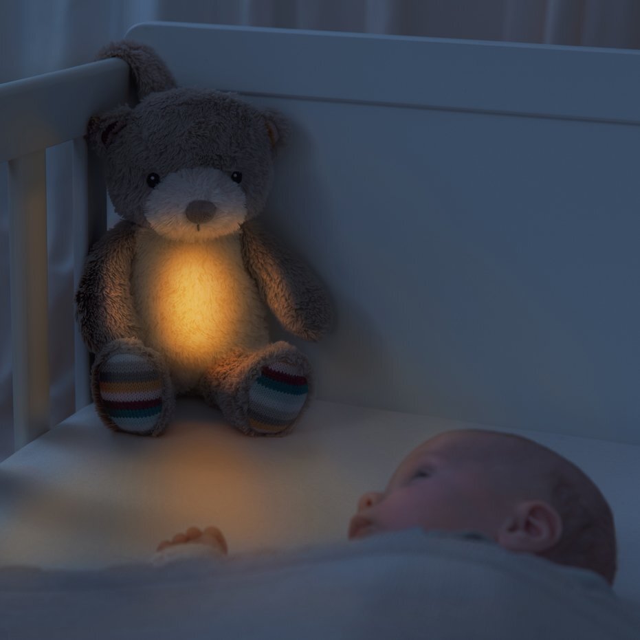 Zazu Kids Plus cu mecanism de linistire si relaxarea bebelusului Ursuletul Bruno