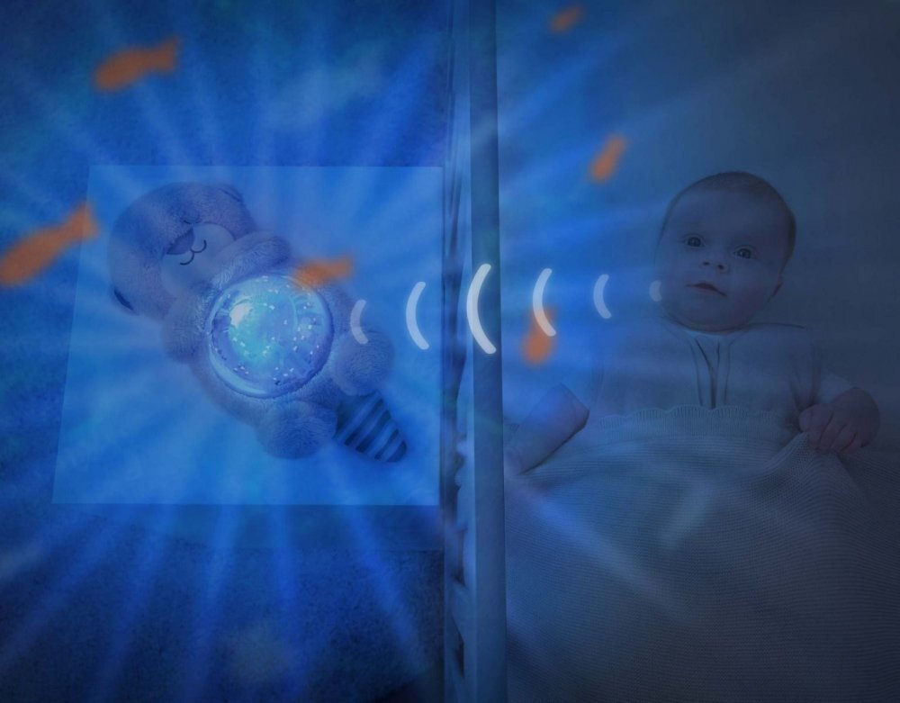 Zazu Kids Proiector muzical cu valuri miscatoare Otto