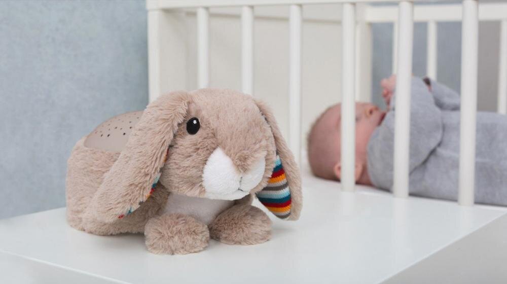 Zazu Kids Proiector sau lampa de veghe muzicala Iepurasul Ruby