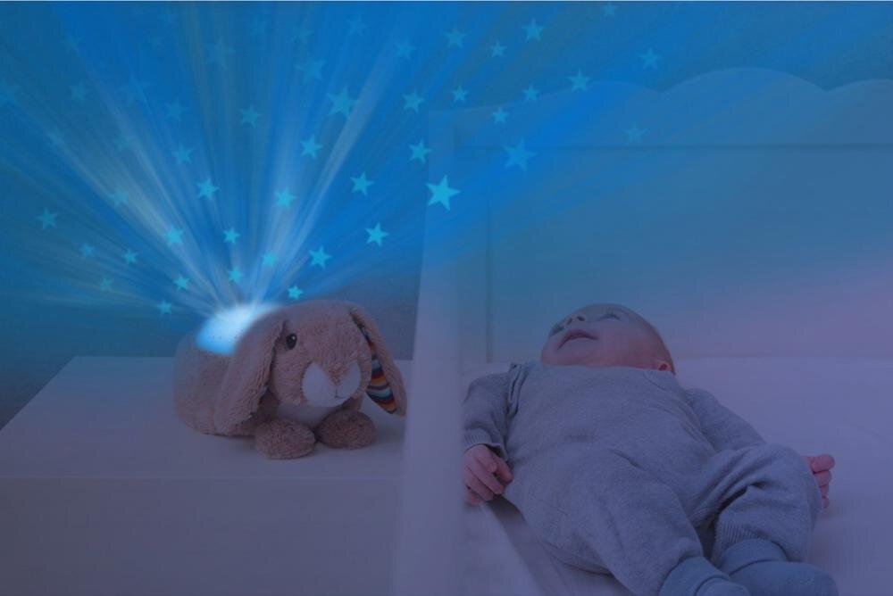 Zazu Kids Proiector sau lampa de veghe muzicala Iepurasul Ruby