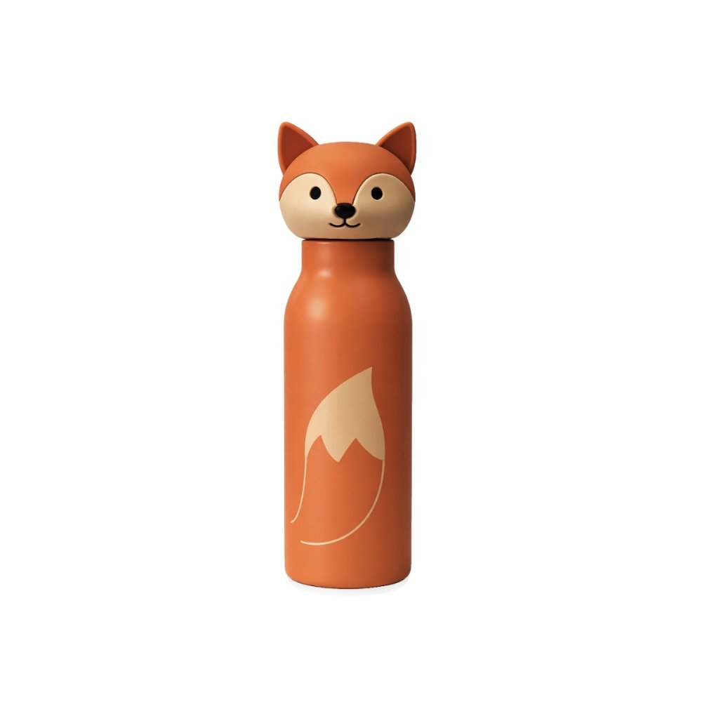 Zazu Kids Sticla termos din inox Zazu Fun pentru copii 400 ml Fox