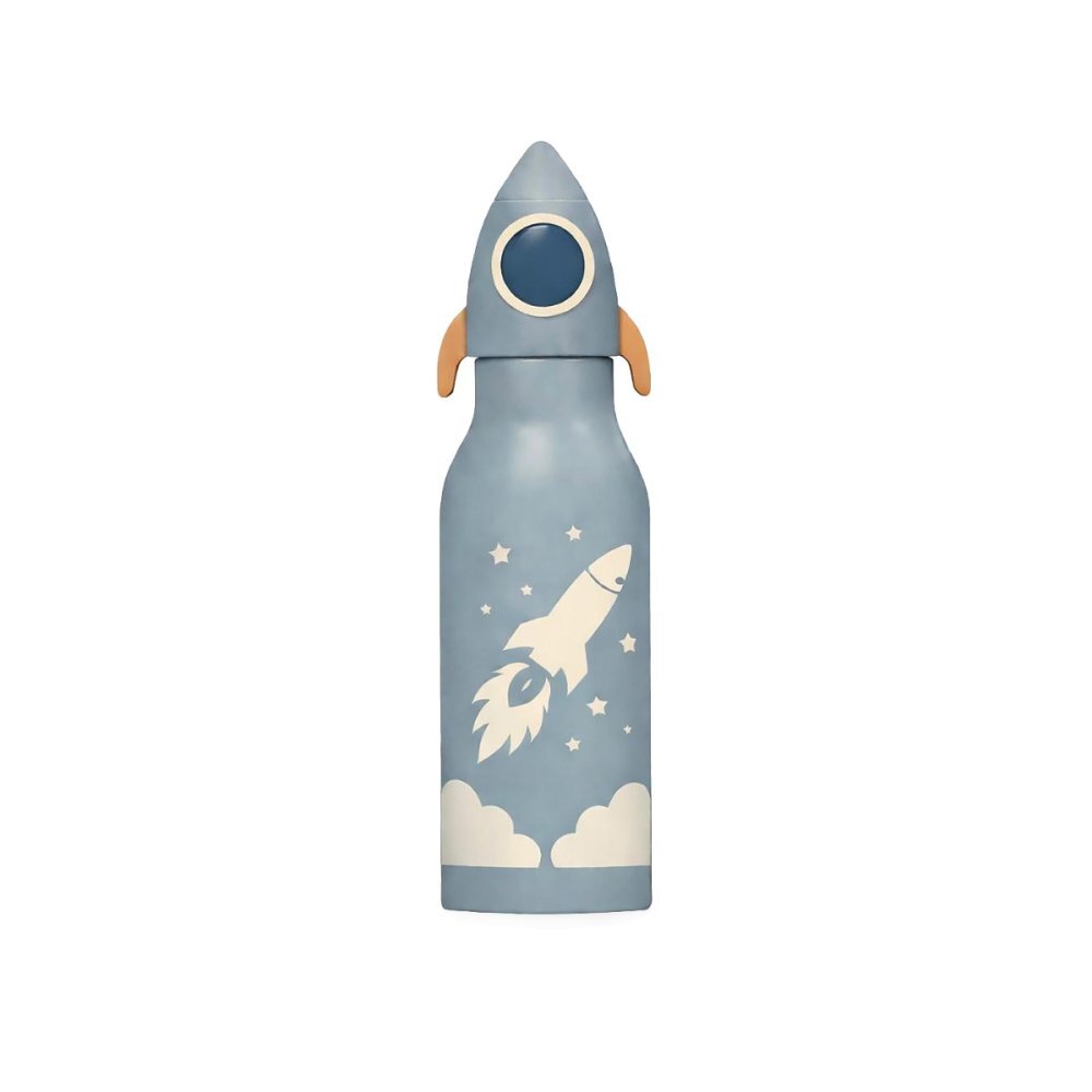Zazu Kids Sticla termos din inox Zazu Fun pentru copii 400 ml Rocket