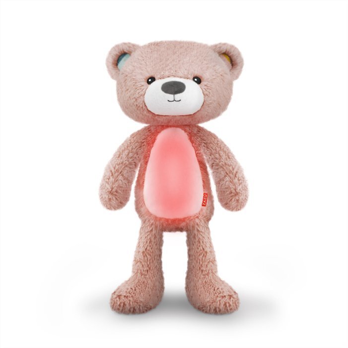 Zazu Kids Ursuletul Brody Antrenor de Somn Muzical cu Lumina Roz