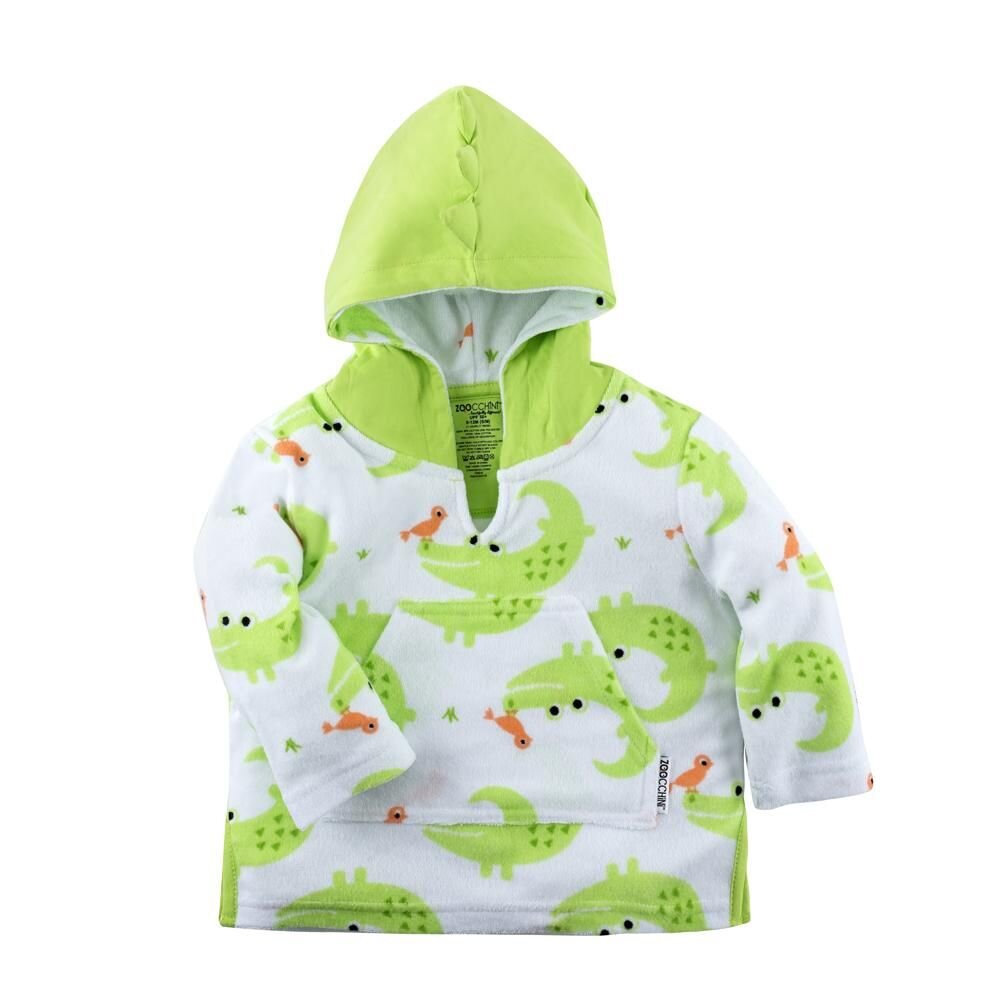 ZOOCCHINI Poncho Baie UPF50 + 0-12 luni Alligator