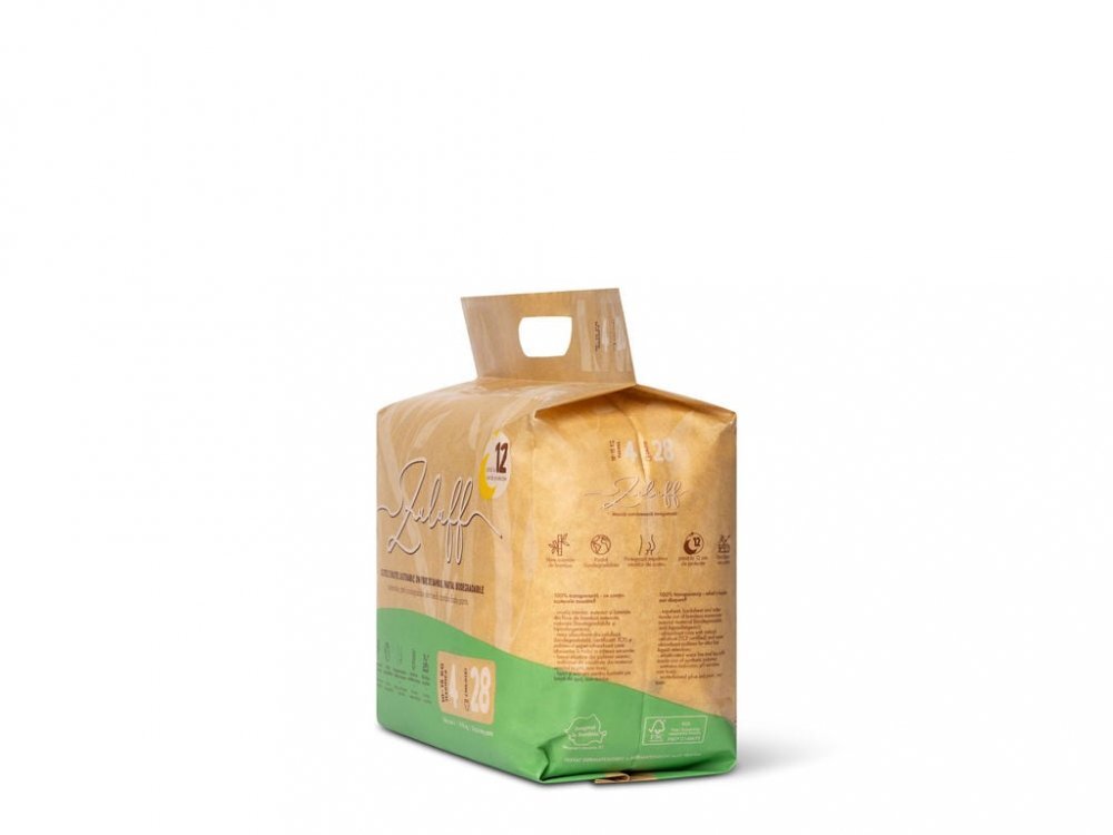 Zuluff Scutece chilotel din bambus marime 4 10-15 kg 28 bucati