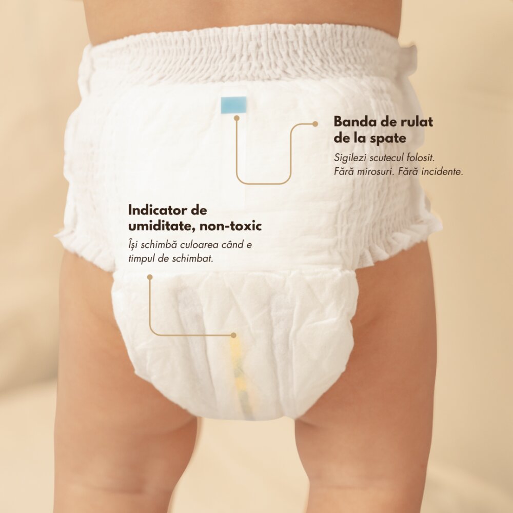 Zuluff Scutece chilotel din bambus marimea 3 6-11 kg 30 bucati