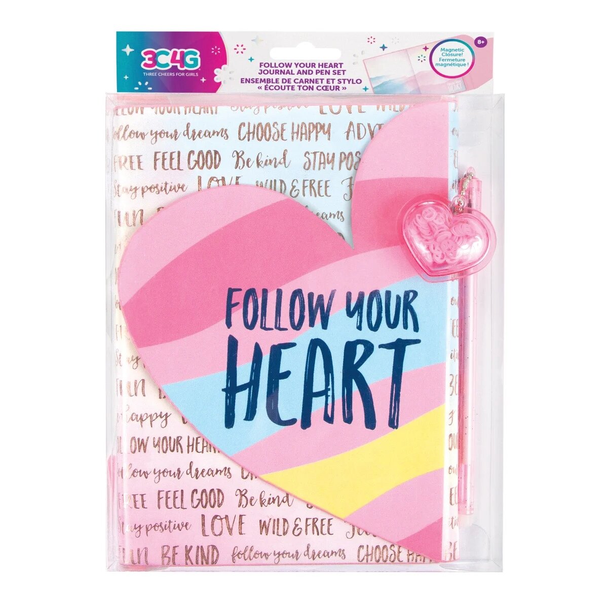 3C4G Jurnal si stilou Follow your Heart 192 pagini