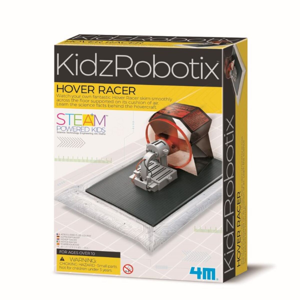 4M Kit constructie robot Hover Racer Kidz Robotix