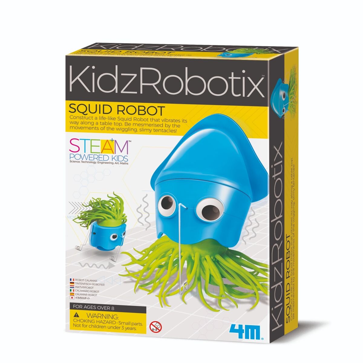 4M Kit constructie robot Kidz Robotix Squid