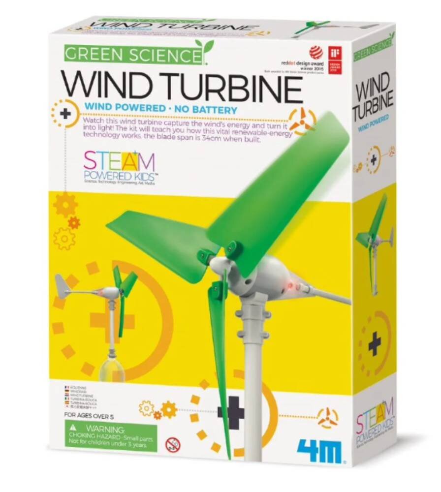4M Kit Constructie turbina eoliana Stiinta verde