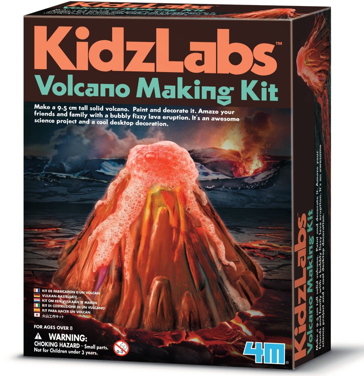 4M Kit Creativ Realizeaza un vulcan