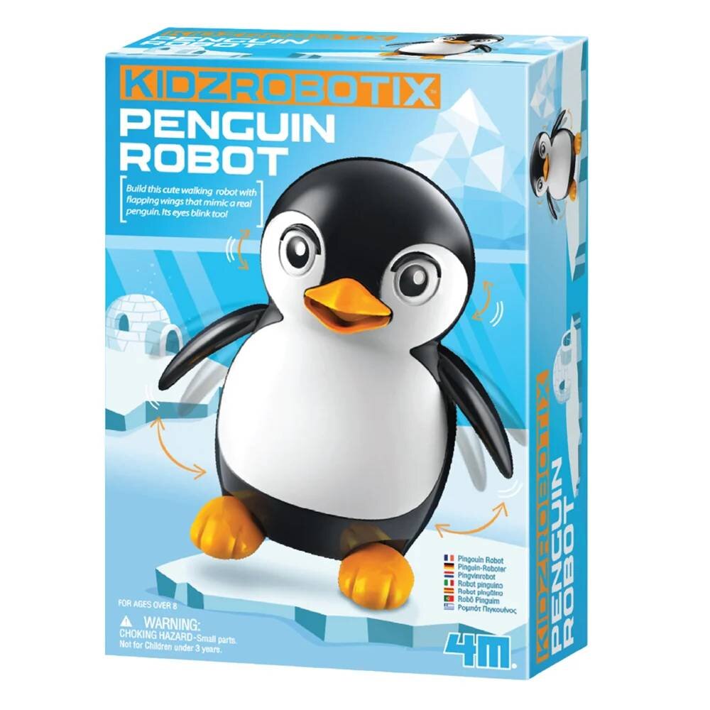 4M Kit de constructie Robot pinguin Kidzrobotix
