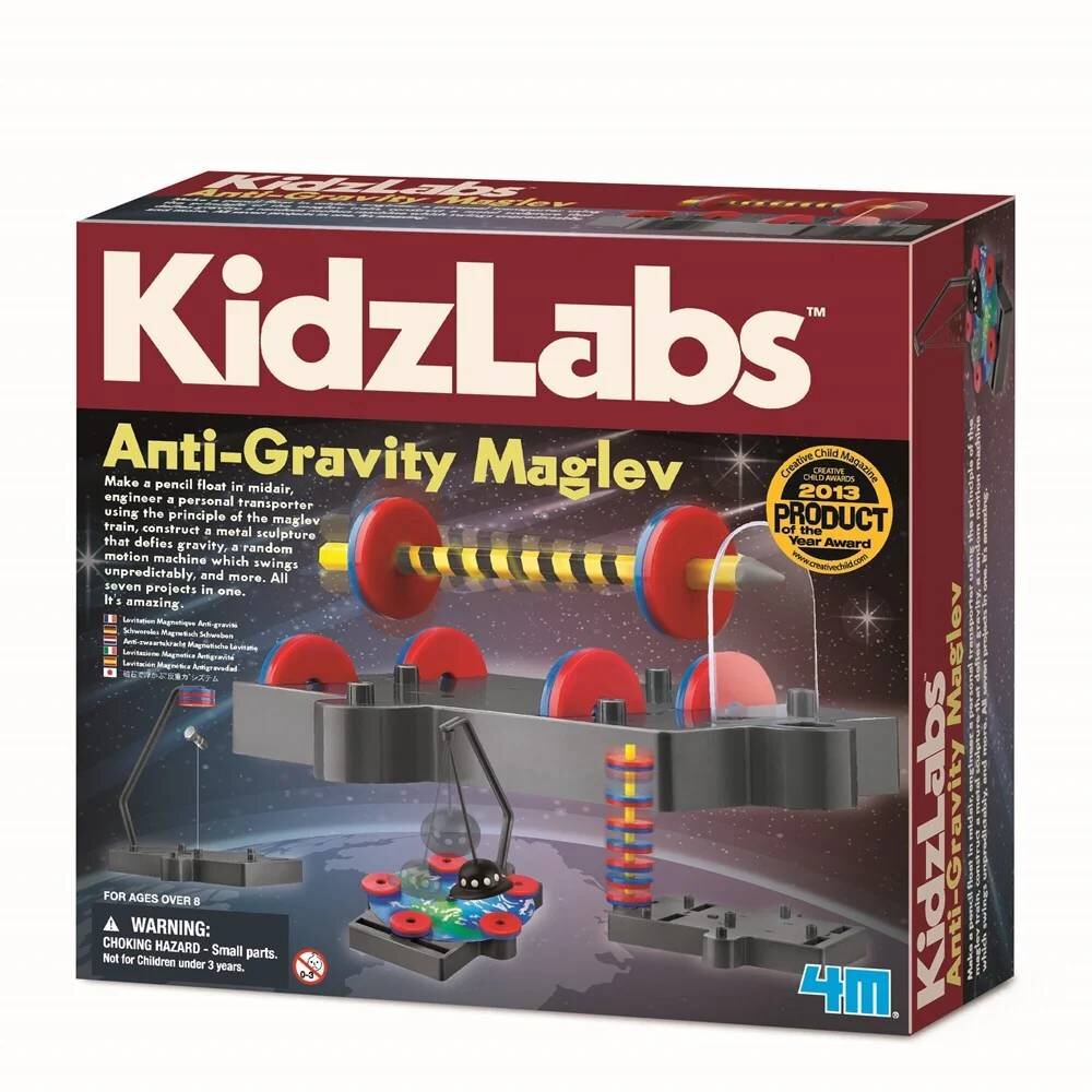 4M Kit experimente Kidzlabs Levitatie magnetica antigravitationala