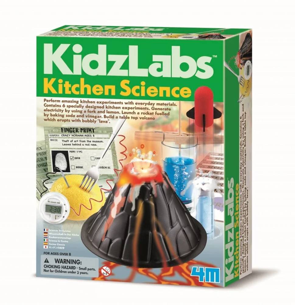 4M Kit experimente Kidzlabs Stiinta din bucatarie
