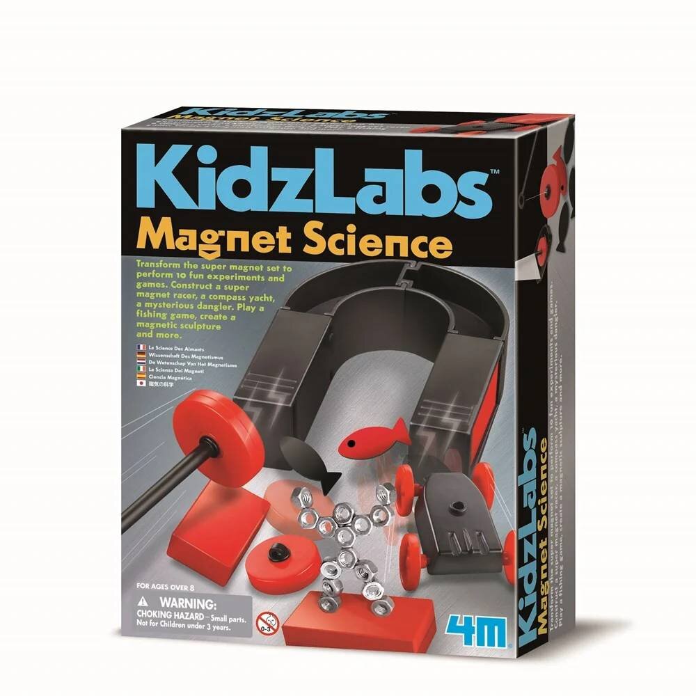 4M Kit experimente Kidzlabs Stiinta magnetismului