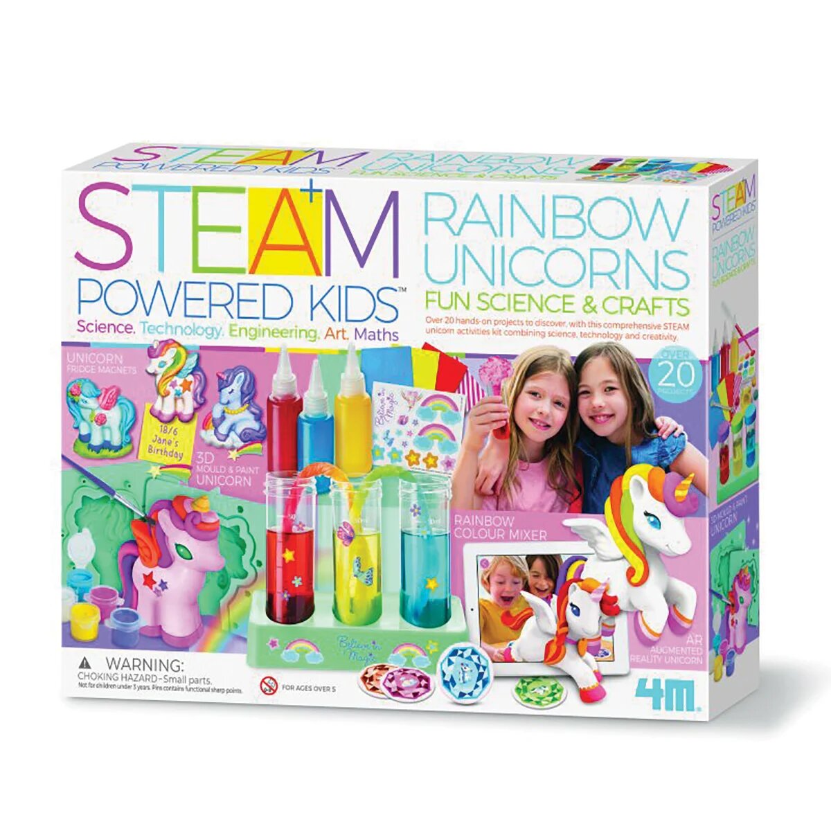 4M Kit stiintific Curcubee si Unicorni Steam Kids
