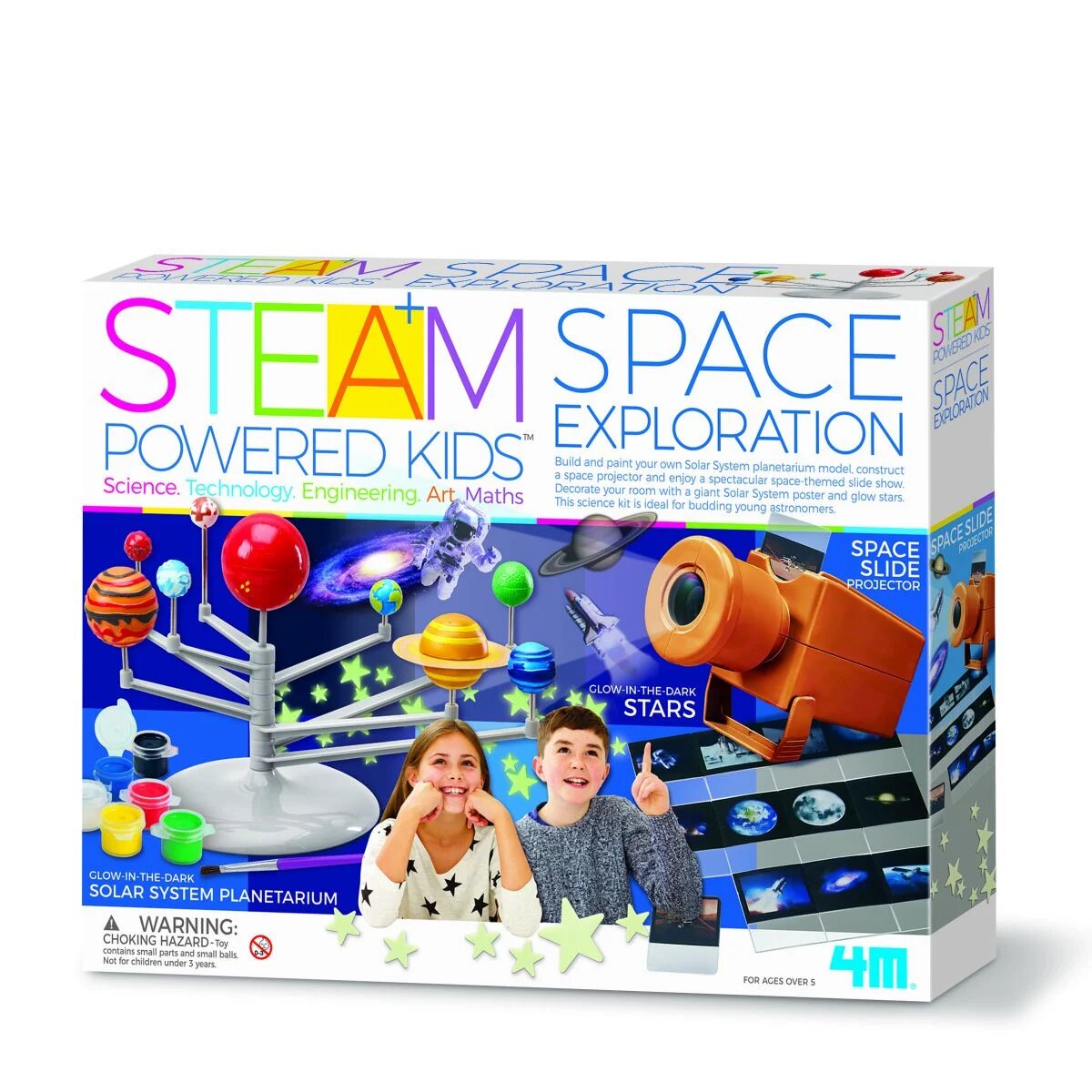 4M Kit stiintific STEAM Kids Explorarea spatiului