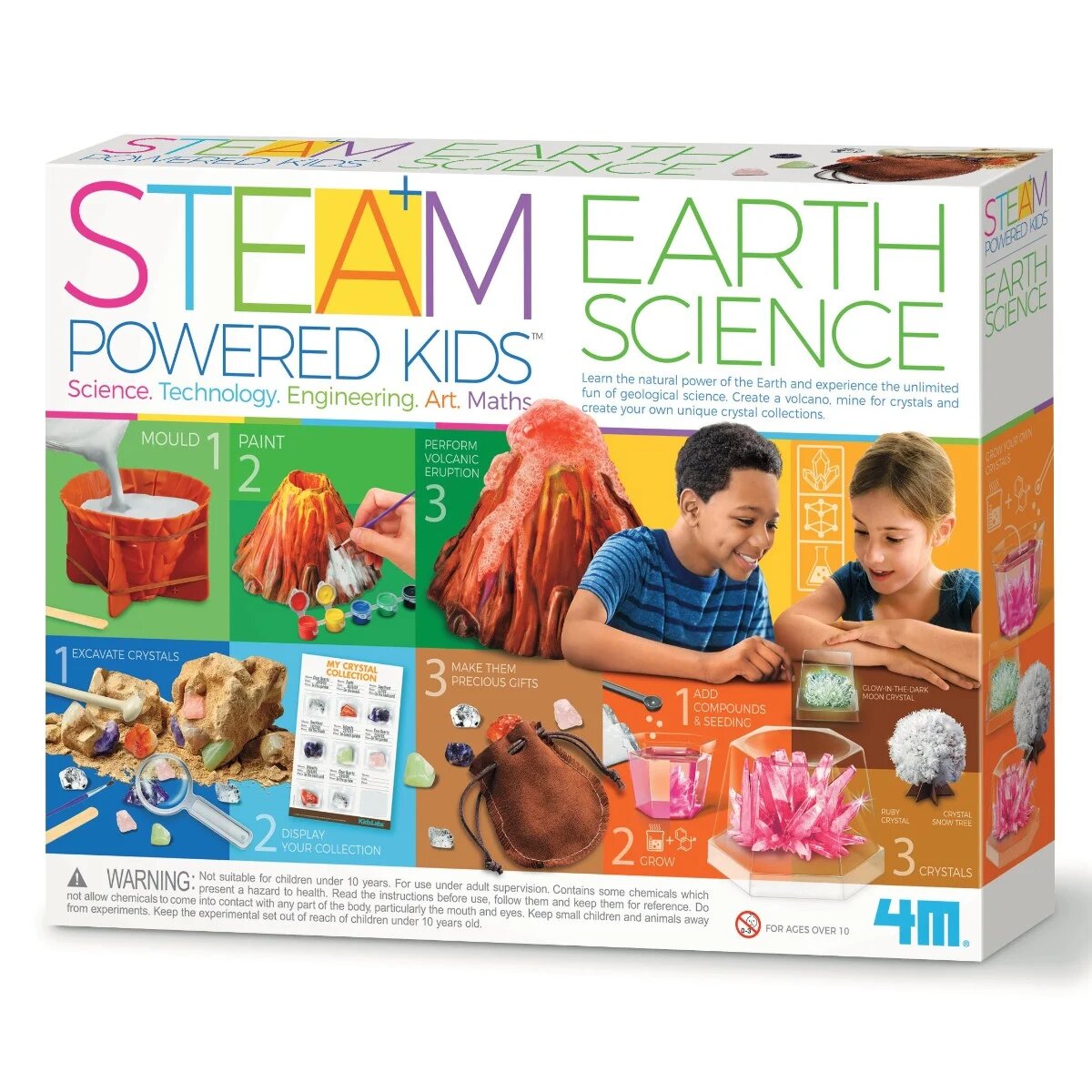 4M Kit stiintific Stiinta Pamantului Steam Kidz
