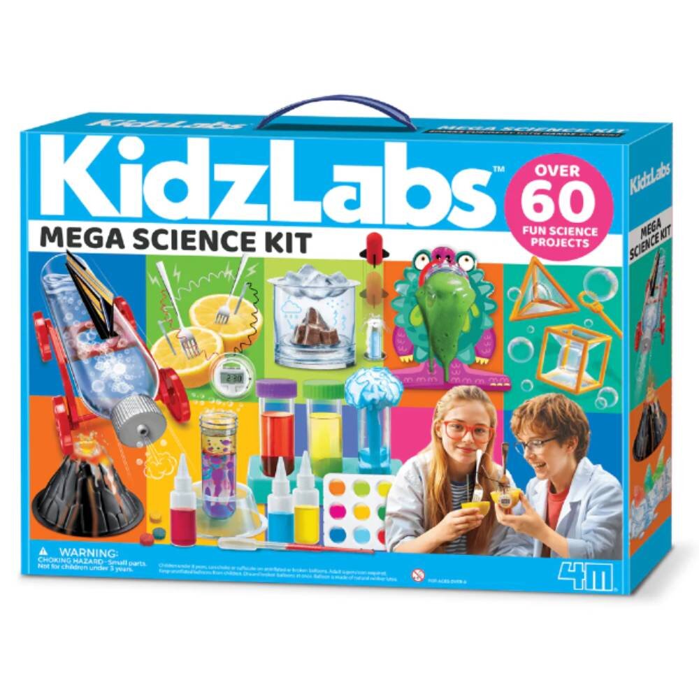 4M Mega set de experimente stiintifice KidzLabs
