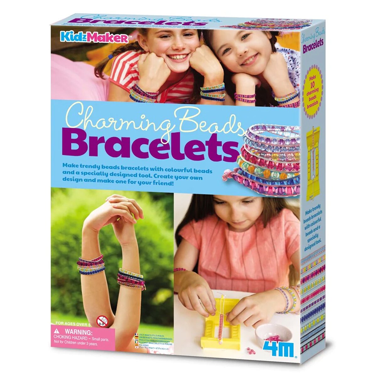 4M Set creativ Bratari cu margele