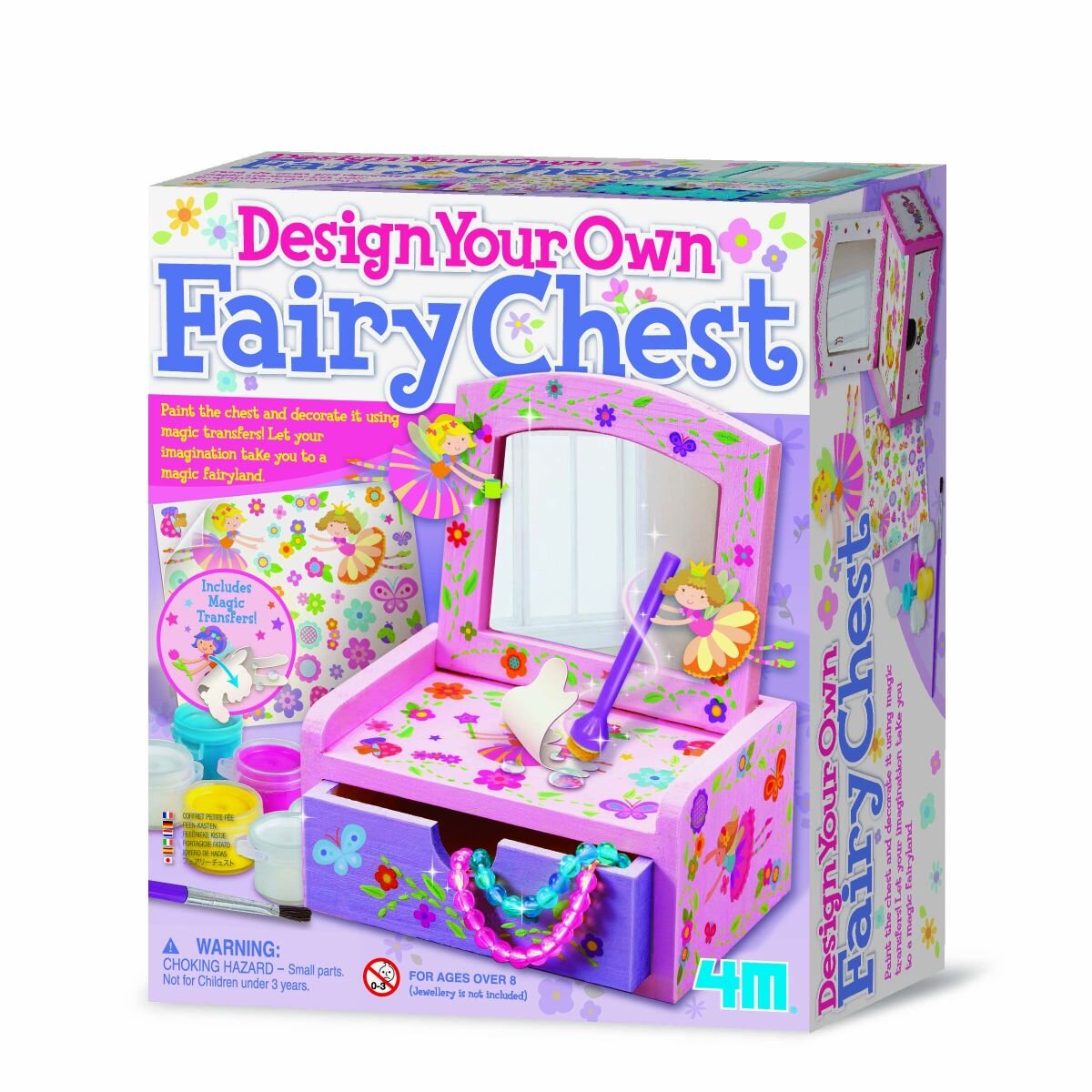 4M Set creativ Realizeaza propria cutie de bijuterii