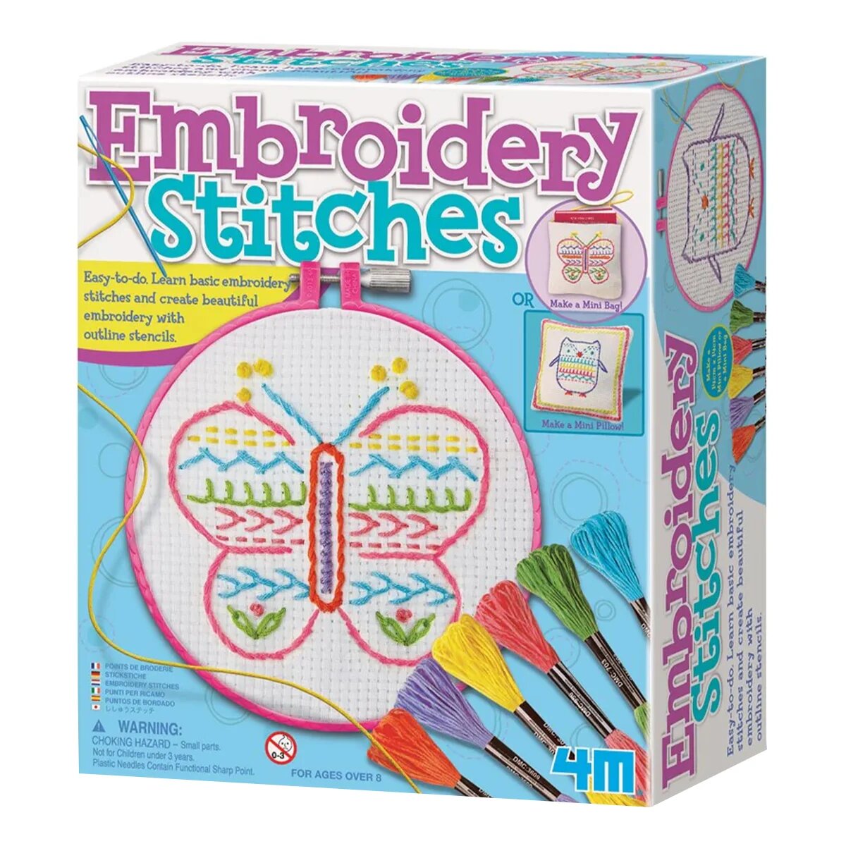 4M Set de broderie cu goblen pentru copii